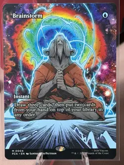 2026 MTG Brainstorm #0004 Borderless Splinter PZA - PACK FRESH - TMNT Day 1 - Image 1