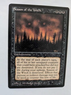 Season of the Witch The Dark MTG Exc Free shipping with tracking - Image 1