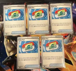 Lot of 5 Poke Pad 198/217 Ascended Heroes - Pokepad Pokemon TCG - Image 1