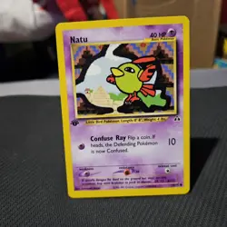 Natu Pokemon TCG Neo Discovery 1st Edition Common Card #59/75 - Image 1