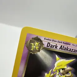 Pokemon TCG 1st Edition Dark Alakazam 18/82 - Team Rocket Set - Rare - NM 💎 - Image 2