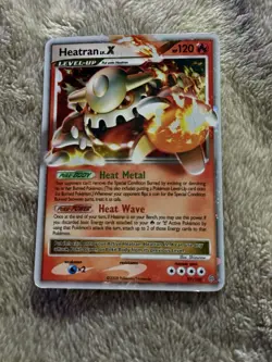 Pokemon Heatran LV.X Diamond & Pearl Rare Holo 120 HP Card 97/100 2008 - Image 2