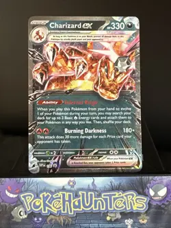 Pokemon Card Charizard EX SVP 196 Black Star Promo Holo Rare Near Mint - Image 1