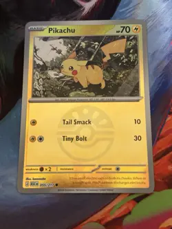 Pikachu 055/217 Friend Ball Reverse Holo Ascended Heroes Pokemon Card - Image 1