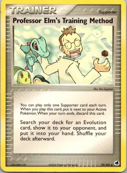 Pokemon TCG Professor Elms Training Method 79/101 Dragon Frontiers LP - Image 1
