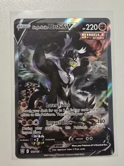 "Urshifu V Single Strike 85/163 - Full Art Ultre Rare- Pokemon TCG" - Image 1