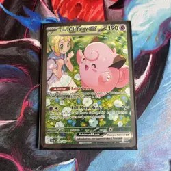 Lillie's Clefairy ex 184/159 SIR English SV09: Journey Together JTG Pokemon TCG - Image 1