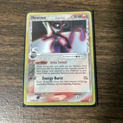 2005 Pokemon EX Mewtwo Delta Species Reverse Holo 12/113 - Image 3