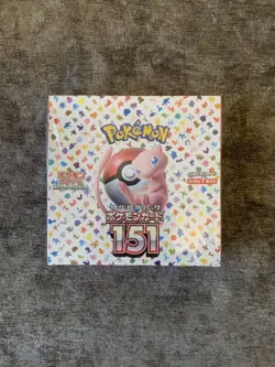 Pokemon TCG Scarlet & Violet 151 SV2a Japanese Booster Box - NEW & SEALED - Image 1