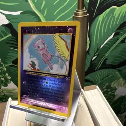 Pokemon Mew Southern Islands Holo Promo 30 HP Basic 1/18 Rainbow Wave Card - Image 2