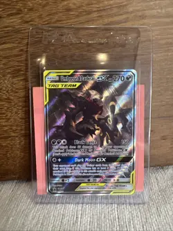 Pokemon TCG Umbreon & Darkrai GX SM241 Holo Full Art Tag Team MINT - Image 1