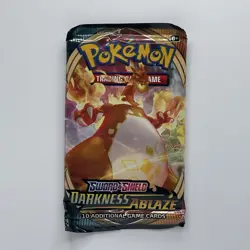 Pokemon TCG Darkness Ablaze Booster Pack Charizard SWSH NEW FACTORY SEALED - Image 1