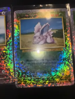 Legendary Collection Reverse Holo Lot 3 Pokemon Pidgeotto, + 2 Nidoran 82 83/110 - Image 4