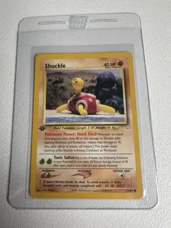 Shuckle 1st Edition Neo Revelation 51/64 WOTC Vintage Pokemon - Image 1