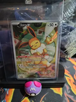 Pokemon TCG Eevee 173 Holo Promo Prismatic Evolutions NM Condition - Image 1