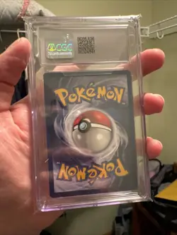 VINTAGE CGC 10 GEM MT Pikachu 4 WB Stamped Movie Promo WOTC 1999 Pokemon TCG - Image 2