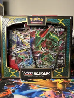 Pokemon Sealed Vmax Dragons Premium Collection Box - Image 1