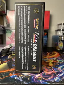 Pokemon Sealed Vmax Dragons Premium Collection Box - Image 2