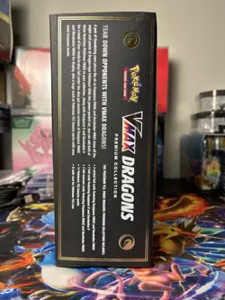 Pokemon Sealed Vmax Dragons Premium Collection Box - Image 4