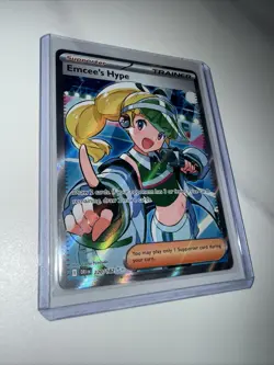 Emcee's Hype - 220/182 - Pokemon TCG Destined Rivals - Ultra Rare - NM - Image 1
