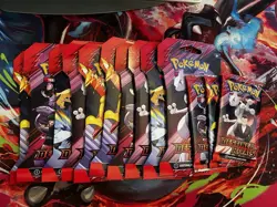 Pokemon Scarlet & Violet Destined Rivals Booster Pack 13x w/ Mewtwo - Image 1