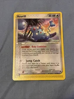 Pokemon TCG Azurill 31/100 Sandstorm Regular LP - Image 1
