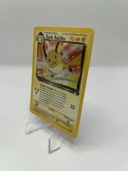Pokemon TCG Dark Raichu Holo 83/82 Team Rocket Secret Rare Vintage WOTC – NM - Image 4
