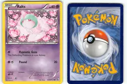 RALTS RC8/RC25 COMMON LEGENDARY TREASURES POKEMON REVERSE HOLO HP - Image 1
