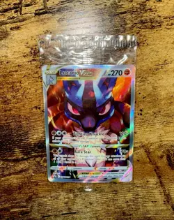 Pokemon TCG Lucario VSTAR SWSH291 Black Star Promo Holo Crown Zenith SEALED NM+ - Image 1