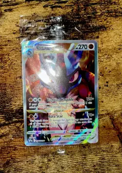 Pokemon TCG Lucario VSTAR SWSH291 Black Star Promo Holo Crown Zenith SEALED NM+ - Image 2