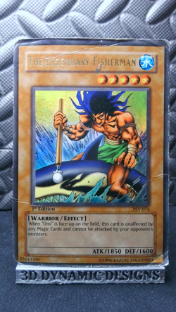 | Yugioh The Legendary Fisherman PSV-076 1st Edition DMG 🔥 | - Image 1