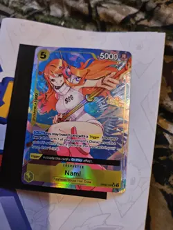 Nami OP08-106 Two Legends Alternative Art One Piece CCG - Image 1