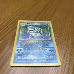 Pokemon Blastoise Base Set Card #2/102 WotC Vintage 1999 - Image 2