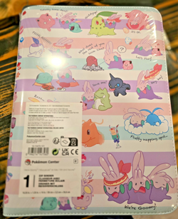 We’re Goomy Zip Binder 9 Pocket 360 Cards (Pokemon Center Exclusive) NEW SEALED - Image 1