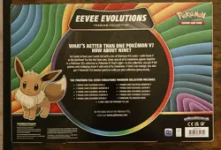 Pokemon Eevee Evolutions Premium Collection Box Promo Booster 9 Cards 2022 - Image 2