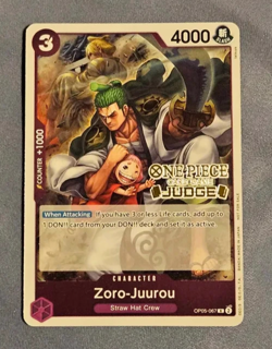 Zoro-Juurou (Judge Pack Vol. 3) OP05-067 One Piece Promotion Cards Foil English - Image 1