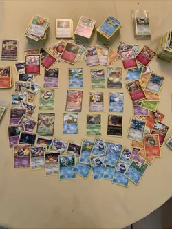 Huge Pokemon Bulk Lot 700+ Cards Mostly Sun And Moon Era Or Older - Image 3