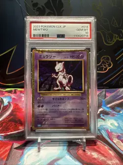 Pokemon Mewtwo Card 014/032 CLK PSA 10 Classic Japanese 2023 UK SELLER - Image 1