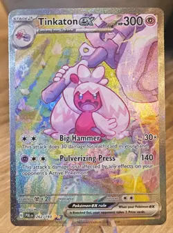 Tinkaton ex 262/193 NM/M SIR 🌟🌟 Sv02: Paldea Evolved Holo Pokemon Card - Image 1
