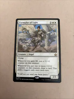 Magic The Gathering Card Exemplar of Light Foundations Regular R 0011 NM - Image 1
