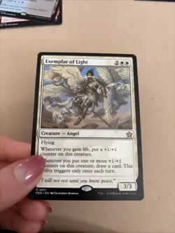 Magic The Gathering Card Exemplar of Light Foundations Regular R 0011 NM - Image 2