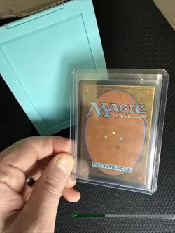 MTG Lion's Eye Diamond MP Mirage w/ Free Ice Blue Frame & Stand - Image 3