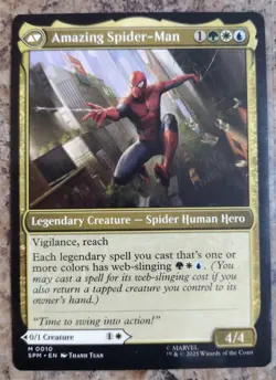 MTG Magic the Gathering Peter Parker (10/314) Marvel's Spider-Man New - Image 2