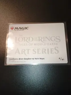 MTG: The Lord of the Rings Art Series 6/81 Goldberry, River-Daughter #6 - Image 2