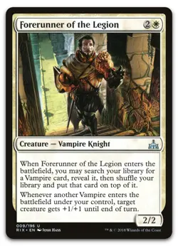 Forerunner of the Legion #9 (NM) Rivals of Ixalan RIX Magic MTG - Image 1