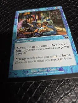 Rhystic Study Prophecy 2000 Near Mint Never Played Mtg Magic The Gathering - Image 1
