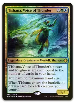 Tishana, Voice of Thunder #230 (Foil) (LP) Ixalan XLN Magic MTG - Image 1