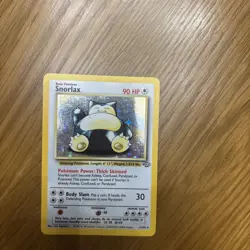 💥 SNORLAX | Pokemon TCG 1999 | (Jungle Set) HOLO FOIL RARE Vintage # 11/64 - Image 1