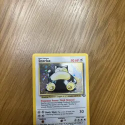 💥 SNORLAX | Pokemon TCG 1999 | (Jungle Set) HOLO FOIL RARE Vintage # 11/64 - Image 5