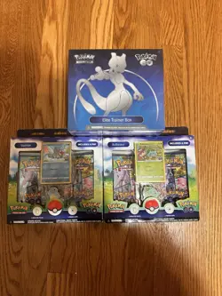 📷Pokemon Go Sealed bundle: ETB & 2 Pin Collections - READ - Image 1